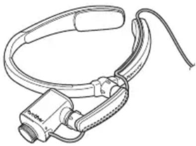 BROTHER AiRScouter WD-360B - Basculer l'affichage de l'écran sur l'œil droit - 1