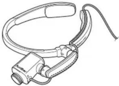 BROTHER AiRScouter WD-350B - Basculer l'affichage de l'écran sur l'œil droit - 1