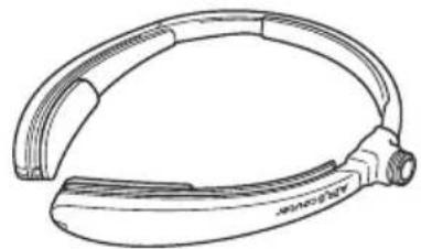 BROTHER AiRScouter WD-350B - Basculer l'affichage de l'écran sur l'œil droit - 4