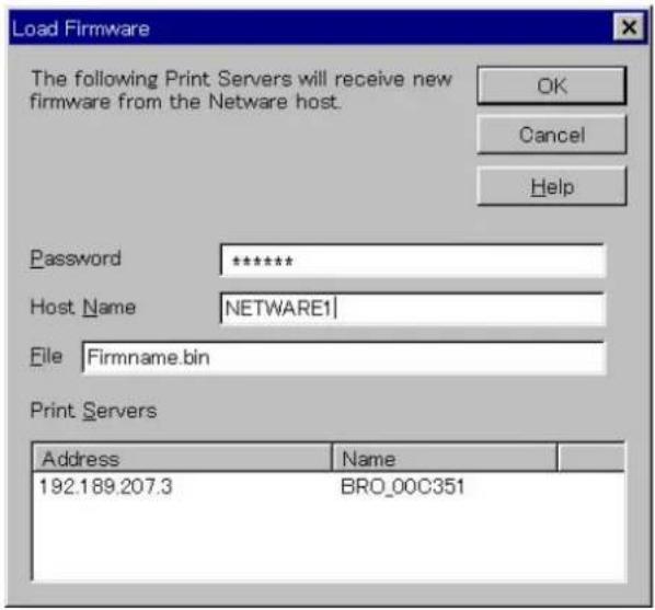 BROTHER NC-2010p - NetWare GET depuis un serveur - 1