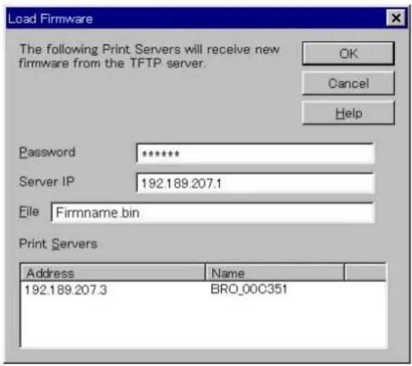 BROTHER NC-2010p - TFTP GET depuis un serveur - 1