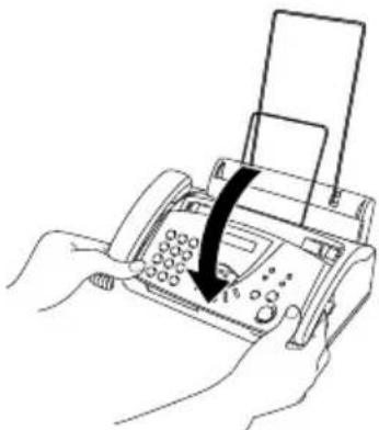 BROTHER FAX-575 - Retirez le ruban utilisé de la cartouche: - 7
