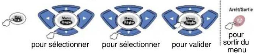BROTHER FAX-575 - Touches de navigation - 7