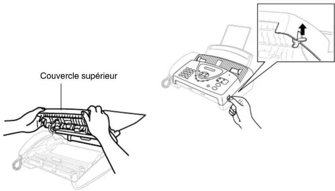 Couvercle supérieur