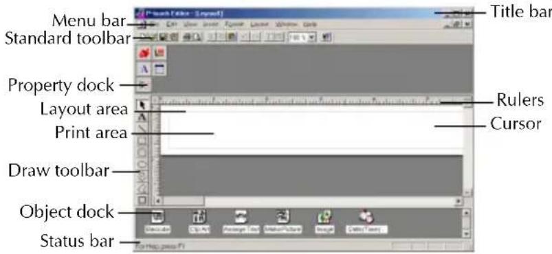 BROTHER P-touch PT-1650 - Starting up P-touch Editor 3.2 - 1