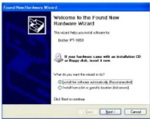BROTHER P-touch PT-1650 - With Windows® XP: - 2