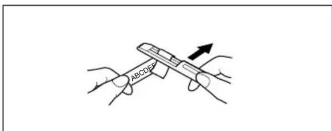 BROTHER P-Touch PT-2420PC - Removing the label backing - 2