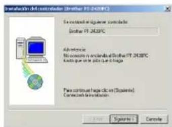 BROTHER P-Touch PT-2420PC - Instalación del P-touch Quick Editor - 3