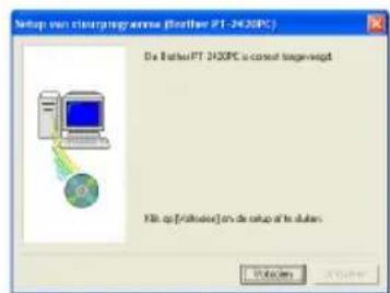BROTHER P-Touch PT-2420PC - Voor Windows XP: - 6