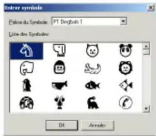 BROTHER P-Touch PT-2420PC - Ajout d'un symbole - 1