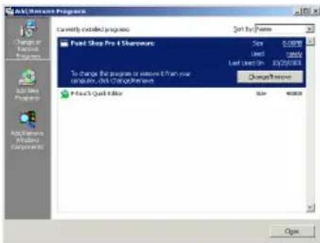 BROTHER P-Touch PT-2420PC - Uninstalling the software and printer driver - 1