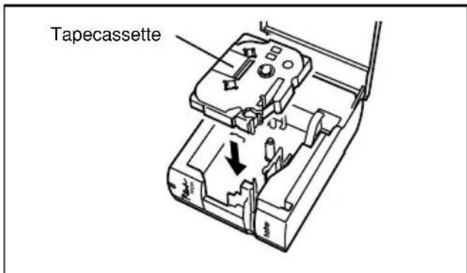 BROTHER P-Touch PT-2420PC - Verwisselen van de tapecassette - 2