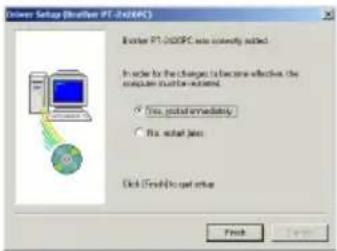 BROTHER P-Touch PT-2420PC - If "Replace with new Brother PT-2420PC" or "Add Brother PT-2420PC" was selected: - 2