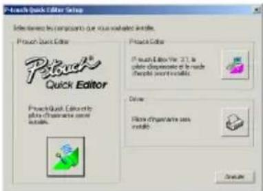 BROTHER P-Touch PT-2420PC - Installation de P-touch Editor Ver.3.1 - 2