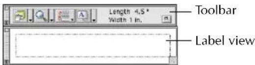 BROTHER P-Touch PT-2420PC - On a Macintosh computer: - 1