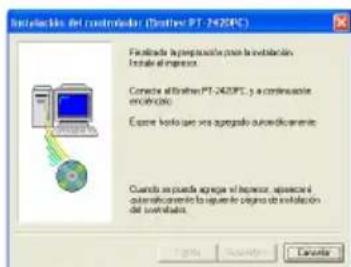 BROTHER P-Touch PT-2420PC - Con WindowsXP - 2