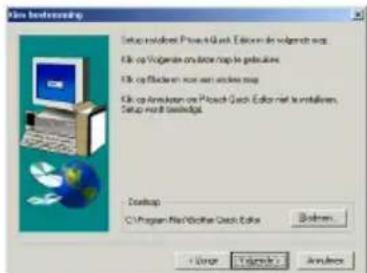 BROTHER P-Touch PT-2420PC - Installeren van de P-touch Quick Editor - 7