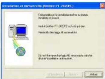 BROTHER P-Touch PT-2420PC - Med Windows XP: - 2
