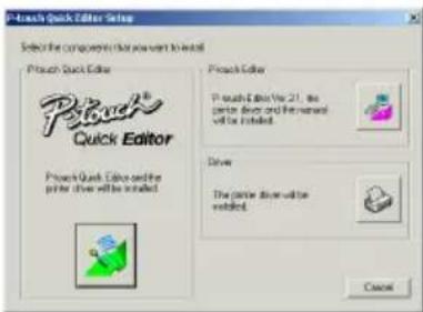 BROTHER P-Touch PT-2420PC - Installing P-touch Quick Editor - 2
