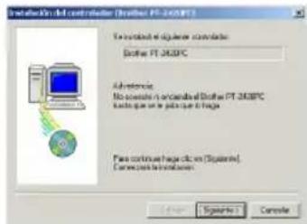 BROTHER P-Touch PT-2420PC - Instalación del P-touch Quick Editor - 10