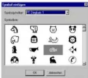 BROTHER P-Touch PT-2420PC - Einfugen/Ändern eines Symbols - 1