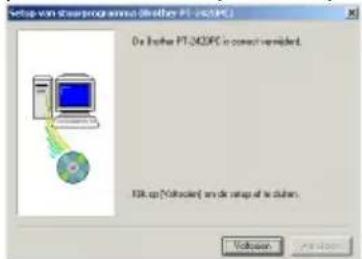 BROTHER P-Touch PT-2420PC - Als "Brother PT-2420PC verwijderen" is geselecteerd: - 2
