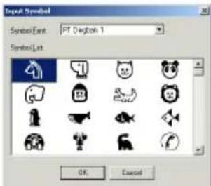 BROTHER P-Touch PT-2420PC - Adding a symbol - 1