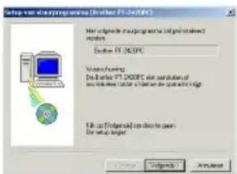 BROTHER P-Touch PT-2420PC - Installeren van de P-touch Quick Editor - 3