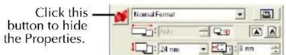 BROTHER P-Touch PT-2420PC - Displaying the Properties - 2