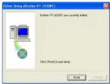 BROTHER P-Touch PT-2420PC - With Windows XP: - 6