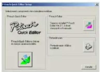 BROTHER P-Touch PT-2420PC - Installazione di P-touch Editor Ver. 3.1 - 2