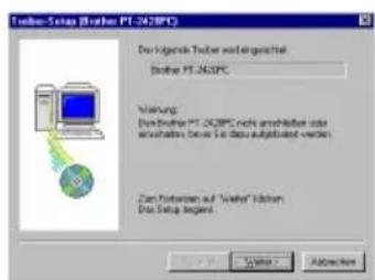 BROTHER P-Touch PT-2420PC - P-touch Quick Editor installieren - 9