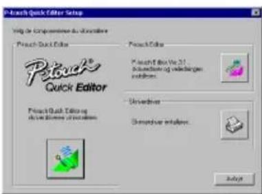 BROTHER P-Touch PT-2420PC - Førinstallering - 2