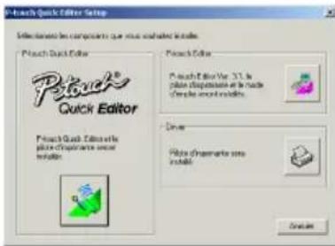 BROTHER P-Touch PT-2420PC - Installation de P-touch Quick Editor - 2