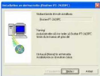 BROTHER P-Touch PT-2420PC - Med Windows XP: - 1