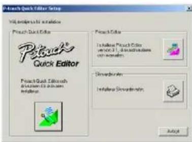 BROTHER P-Touch PT-2420PC - Avinstallation av mjukvara och skrivardrivrutin - 3