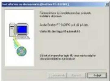 BROTHER P-Touch PT-2420PC - När Ersätt med ny Brother PT-2420PC eller Lagg till Brother PT-2420PC har valts: - 1