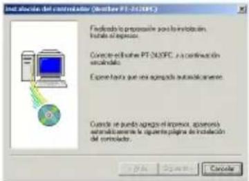 BROTHER P-Touch PT-2420PC - Si se seleccióno "Reemplazar con el nuevo Brother PT-2420PC" o "Agregar Brother PT-2420PC": - 1