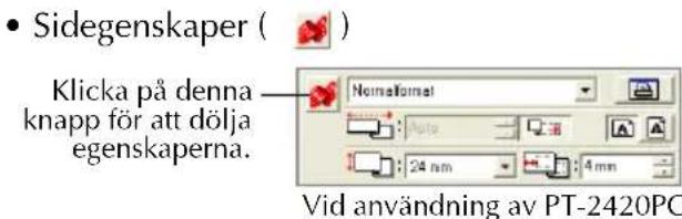 BROTHER P-Touch PT-2420PC - Användning av P-touch Editor Ver. 3.1 - 5