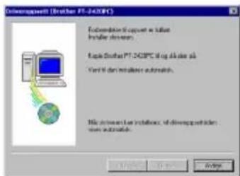 BROTHER P-Touch PT-2420PC - Med Windows® 98/98SE/Me/2000: - 1