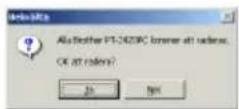 BROTHER P-Touch PT-2420PC - När Radera Brother PT-2420PC har valts: - 1