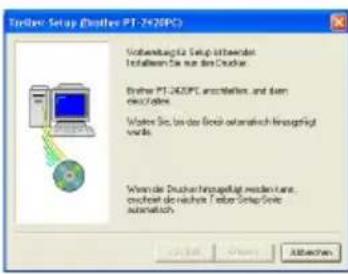 BROTHER P-Touch PT-2420PC - Mit Windows XP: - 2