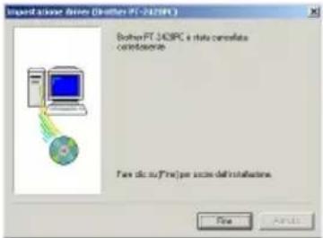 BROTHER P-Touch PT-2420PC - Se si è selezionato "Cancella Brother PT-2420PC": - 2