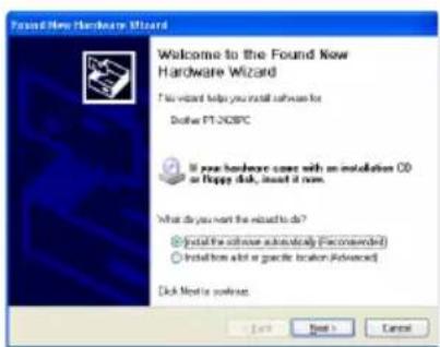 BROTHER P-Touch PT-2420PC - If "Replace with new Brother PT-2420PC" or "Add Brother PT-2420PC" was selected: - 3