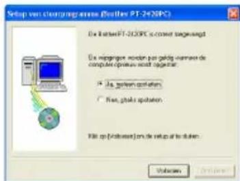 BROTHER P-Touch PT-2420PC - Als "Vervangen door de(AP)niewe Brother - 6