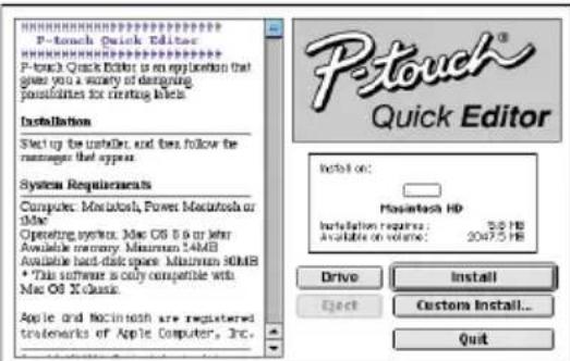 BROTHER P-Touch PT-2420PC - Instalación del P-touch Quick Editor - 2