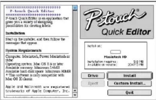 BROTHER P-Touch PT-2420PC - Installeren van de P-touch Quick Editor - 2