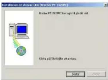 BROTHER P-Touch PT-2420PC - Med Windows® 98, 98SE, Me, 2000: - 2
