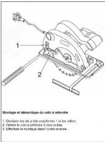 Alpha Tools BHS 1300 - Réglage de la profondeur de coupe - 4
