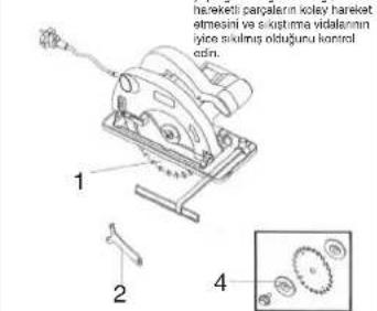 Alpha Tools BHS 1300 - Kesme derinilğini ayarlamak - 2